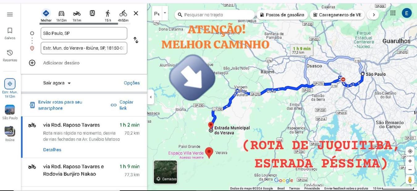 Espaco Villa Verde Ltda Ibiúna Eksteriør billede
